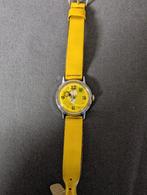 Kinderhorloge met Snoopy Dog, Ophalen of Verzenden, Gebruikt, Geel, Jongen of Meisje