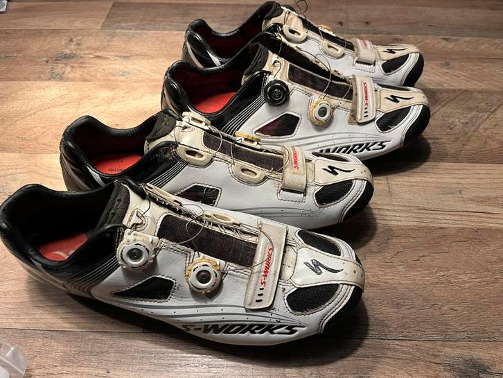 Specialized s works mtb schoenen maat 45 (2 paar), Fietsen en Brommers, Fietsaccessoires | Fietskleding, Gebruikt, Schoenen, Overige maten
