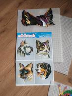 Ministeck Hond/Poes + Restanten, Hobby en Vrije tijd, Ministeck, Ophalen of Verzenden