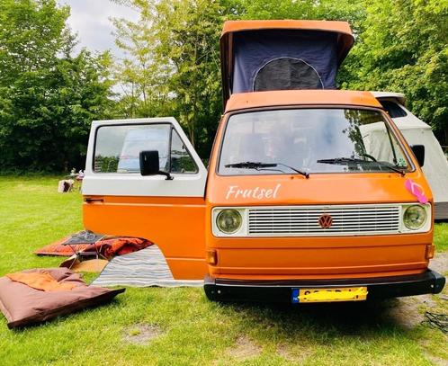 VW T3 Camperbus T3, Frutsel. Bj. 1981 Belastingvrij!, Caravans en Kamperen, Campers, Particulier, tot en met 3, Buscamper of Camperbus