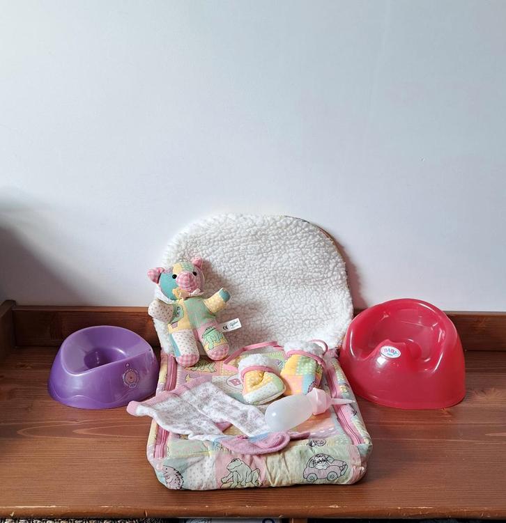 Baby Born - accessoires, Kinderen en Baby's, Speelgoed | Poppen, Gebruikt, Babypop, Ophalen of Verzenden