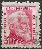 Spanje, Ophalen of Verzenden, Gestempeld