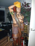 Te koop massieve houten indiaan  vrpr  €795  0626604113, Ophalen