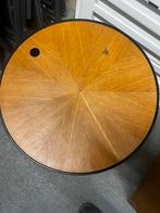 Bloomingville Ronda Salontafel - Beige Eiken, Huis en Inrichting, Tafels | Bijzettafels, Ophalen, Gebruikt, Rond, 75 cm of meer