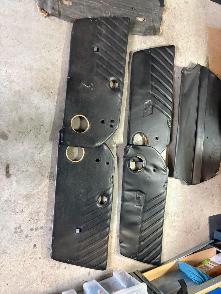 Porsche 911 Coupé Deurpanelen & Hoedenplank - Leer, Auto-onderdelen, Interieur en Bekleding, Porsche, Gebruikt, Ophalen