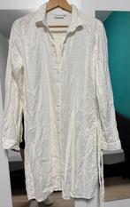 Linnen Jurk Ecru Maat 42 Nieuw, Kleding | Dames, Blouses en Tunieken, Ophalen of Verzenden, Nieuw, Maat 42/44 (L), Wit