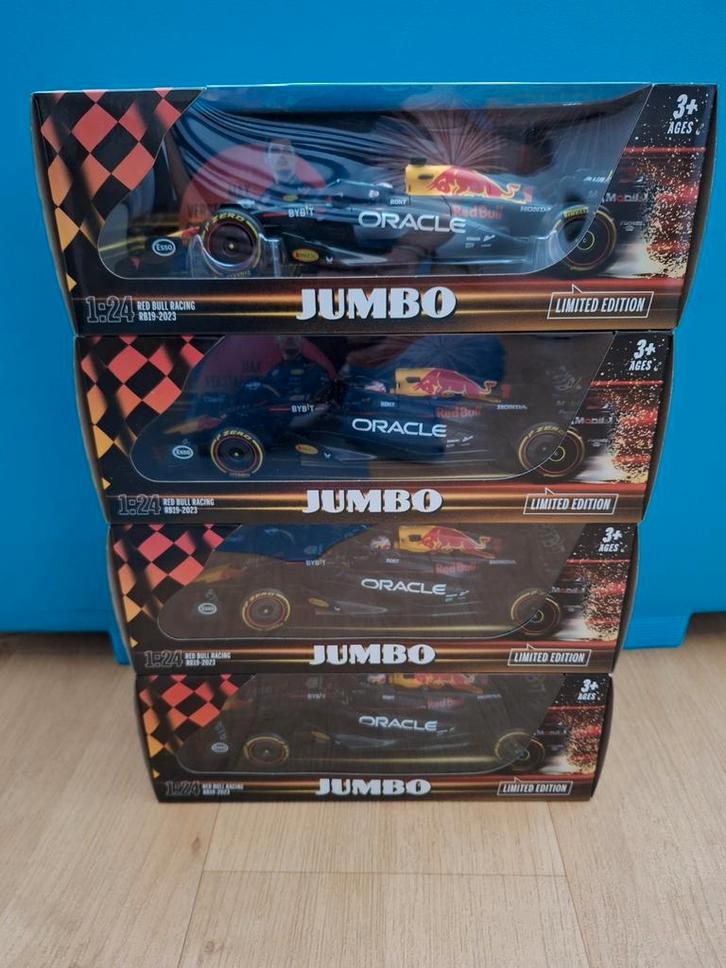 4x RB19 nieuw Max Bburago F1, Verzamelen, Automerken, Motoren en Formule 1, Nieuw, Formule 1, Ophalen of Verzenden