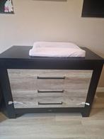 Kidsmill Long Island Commode Zwart / Oldwood, Kinderen en Baby's, Kinderkamer | Commodes en Kasten, Gebruikt, 50 tot 70 cm, Ophalen of Verzenden