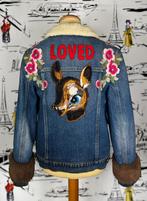 Gucci denim jas met hertje maat 10 (collectors item), Kinderen en Baby's, Gucci, Gucci EU, Customercare@gucci.com, Zo goed als nieuw