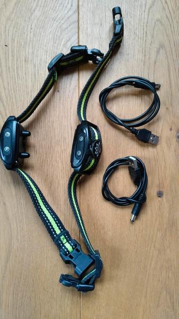 2X antiblafband. Opvoedings halsband zonder schok beschikbaar voor biedingen