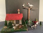 Oude kerstversiering vogel, Antiek en Kunst, Curiosa en Brocante, Ophalen of Verzenden