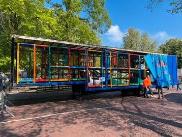 Mobiele speeltrailer 2 verdiepingen huur.  beschikbaar voor biedingen