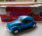 Welly 3 inch Volkswagen Kever blauw, Ophalen of Verzenden, Nieuw, Auto