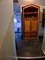 Houten kast met deuren en lades, Gebruikt, Ophalen of Verzenden, Landelijk, 150 tot 200 cm