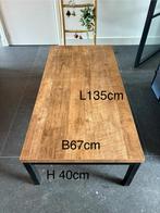 Mango Houten Salon Tafel, Huis en Inrichting, Tafels | Salontafels, Ophalen, Gebruikt, 100 tot 150 cm, 50 tot 100 cm