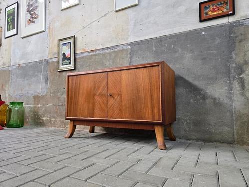 Mid Century Deens Design Teak Dressoir | Lage Kast Vintage, Huis en Inrichting, Kasten | Dressoirs, Gebruikt, 100 tot 150 cm, 25 tot 50 cm