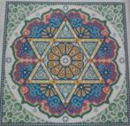 Borduurpatroon  Mandala merklap   nr 7340, Verzenden, Nieuw, Handborduren, Patroon