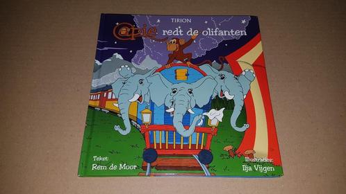 Boek - Apie redt de olifanten, Boeken, Kinderboeken | Jeugd | onder 10 jaar, Zo goed als nieuw, Ophalen of Verzenden