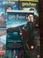 Harry Potter jaar 1-4 4 disc dvd box, Cd's en Dvd's, Dvd's | Science Fiction en Fantasy, Alle leeftijden, Ophalen of Verzenden