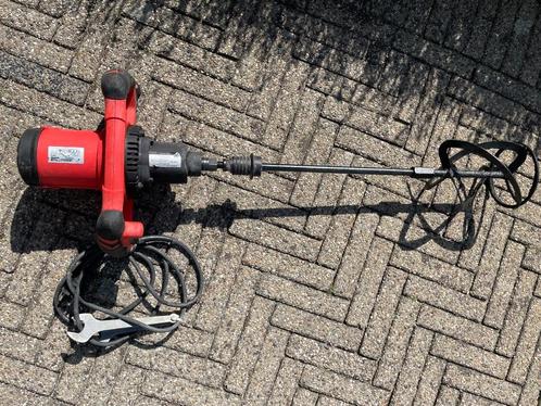 Betonmixer Rubi Rubimix-9 N Supertorque mixer 1.800W, Doe-het-zelf en Verbouw, Betonmolens, Gebruikt, Ophalen of Verzenden