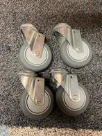 Te koop 4 zwenkwielen., Doe-het-zelf en Verbouw, Zwenkwielen, Ophalen of Verzenden, Nieuw