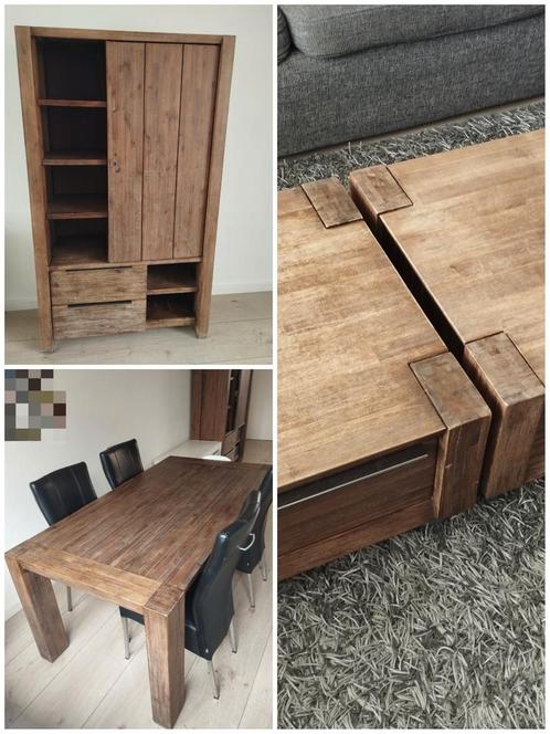 acacia houten meubels, Huis en Inrichting, Complete inboedels, Ophalen