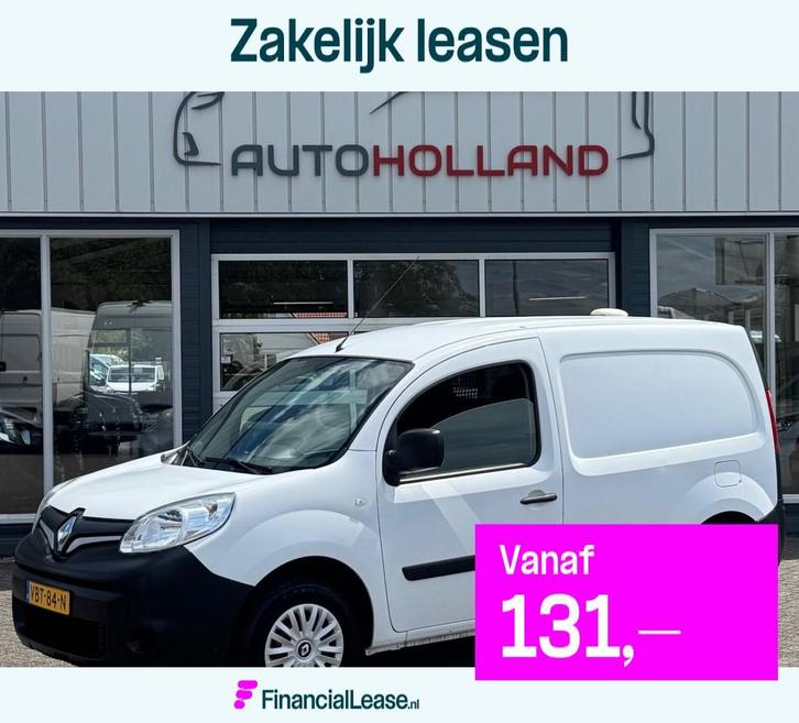 Renault Kangoo 1.5 DCI 55KW 75PK EURO 6 AIRCO/ CRUISE CONTRO, Auto's, Bestelauto's, Bedrijf, Lease, Financial lease, ABS, Airconditioning