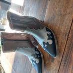 manfield cowboylaarsjes in maat 40, Zwart, Lage of Enkellaarzen, Ophalen of Verzenden, Zo goed als nieuw