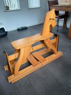 Houten (schuif) hobbelpaard, Ophalen, Gebruikt