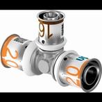 Uponor S-Press Plus T-stuk 20/16/20 - Nieuw, Overige materialen, Minder dan 20 mm, Overige typen, Nieuw