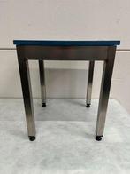 Werk (bijzet) tafels, RVS, Ophalen, Gebruikt, Minder dan 70 cm