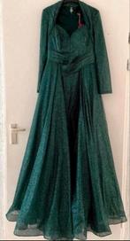 Prachtige groene glitter galajurk  feestjurk maat 38 (nieuw), Kleding | Dames, Ophalen of Verzenden, Nieuw