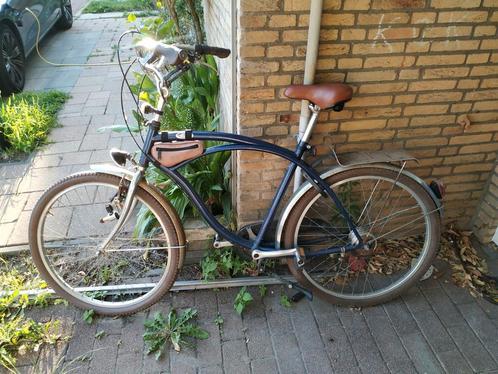 Sparta basic bullet ( blauw ), Fietsen en Brommers, Fietsen | Heren | Herenfietsen, Gebruikt, Sparta, Versnellingen, Ophalen