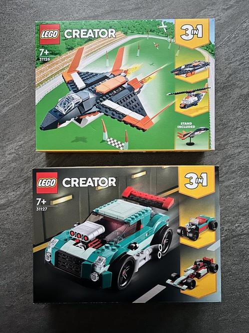 Lego Creator 3-in1 31126 & 31127 bundel *SEALED*, Kinderen en Baby's, Speelgoed | Duplo en Lego, Nieuw, Lego, Complete set, Ophalen of Verzenden