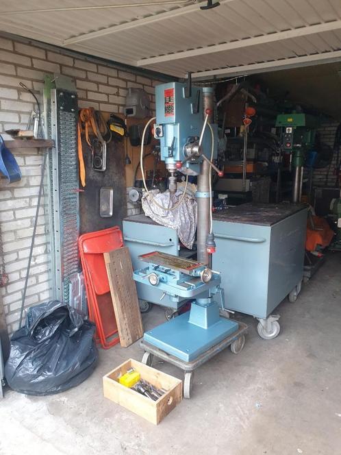 STRANDS BOOR FREESMACHINE TANDWIELGESCHAKELD, Doe-het-zelf en Verbouw, Draaibanken, Zo goed als nieuw, Metaaldraaibank, Ophalen