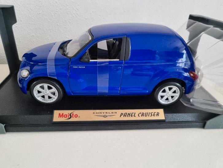 Chrysler Panel Cruiser Modelauto, Hobby en Vrije tijd, Modelauto's | 1:18, Nieuw, Auto, Maisto, Ophalen of Verzenden