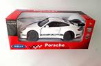 Welly Porsche 911 GT3 RS, deuren kunnen open, Wit, Ophalen, Nieuw, Auto, Overige merken