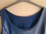 Imitatie leren top maat 52/54 blauw, Ophalen of Verzenden, Zo goed als nieuw, Blauw, Shirt of Top