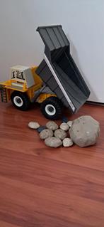 Playmobiel kiepwagen en bulldozer, Kinderen en Baby's, Speelgoed | Playmobil, Ophalen of Verzenden, Gebruikt
