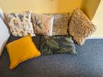 6 Decoratieve Kussens - Diverse Stijlen, Ophalen of Verzenden, Zo goed als nieuw, Overige kleuren, Vierkant