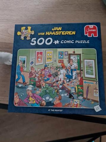 Jan van haasteren puzzel bij de tandarts, 500 stukjes beschikbaar voor biedingen