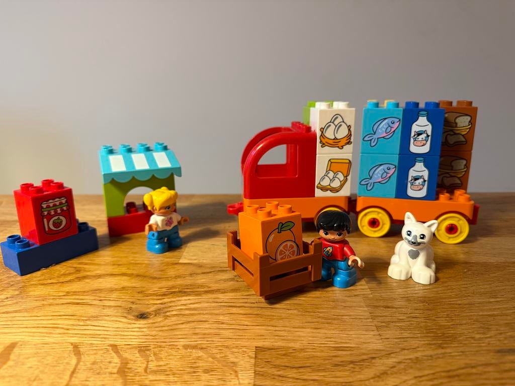 Duplo - Mijn eerste vrachtwagen - 10818, Ophalen of Verzenden, Zo goed als nieuw, Duplo