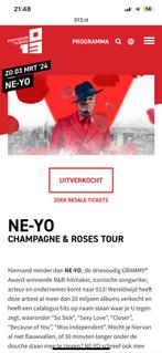 Ne-Yo tickets te koop, Tickets en Kaartjes, Concerten | R&B en Hiphop, Maart, Drie personen of meer