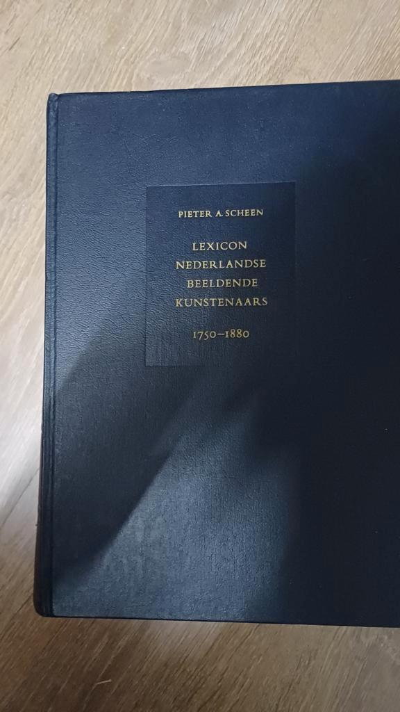 Lexicon Nederlandse Beeldende Kunstenaars 1750-1880, Boeken, Kunst en Cultuur | Beeldend, Gelezen, Schilder- en Tekenkunst, Ophalen of Verzenden