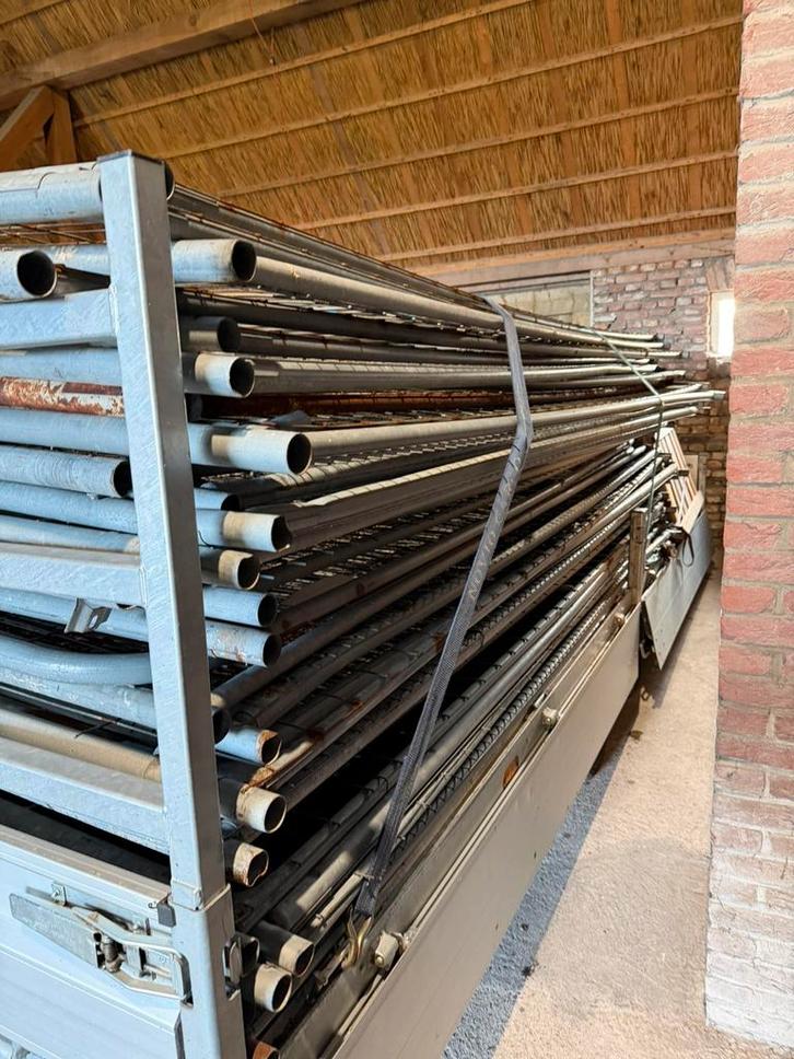 Bouwhekken en blokken, Doe-het-zelf en Verbouw, Overige Doe-het-zelf en Verbouw, Gebruikt, Ophalen