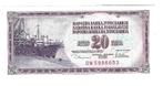 bankbiljet  yugoslavia 20 dinara 1978 88a unc, Verzenden, Overige landen, Los biljet