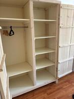 Steigerhouten slaapkamer; bed, bureau, kledingkast, Ophalen, Gebruikt, Eenpersoons
