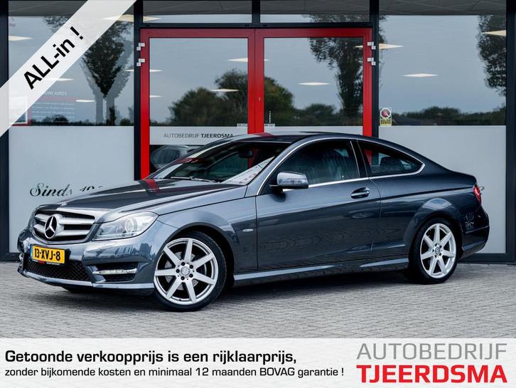 Mercedes-Benz C-klasse Coupé 180 Ambition AMG | Origineel N, Auto's, Mercedes-Benz, Bedrijf, Te koop, C-Klasse, ABS, Adaptieve lichten