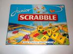 Junior Scrabble Bord Spel Twee Grappige Spellen in één, Ophalen of Verzenden, Gebruikt, Taal en Lezen