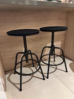 Bar / kitchen stools, Huis en Inrichting, Barkrukken, Ophalen, 60 tot 90 cm, Zo goed als nieuw, 2 krukken